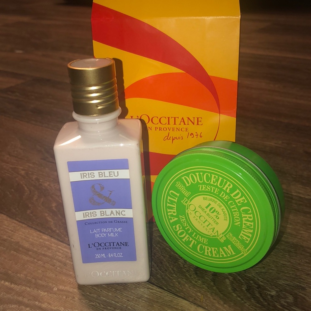 LOCCITANE BODY CREAM DUO